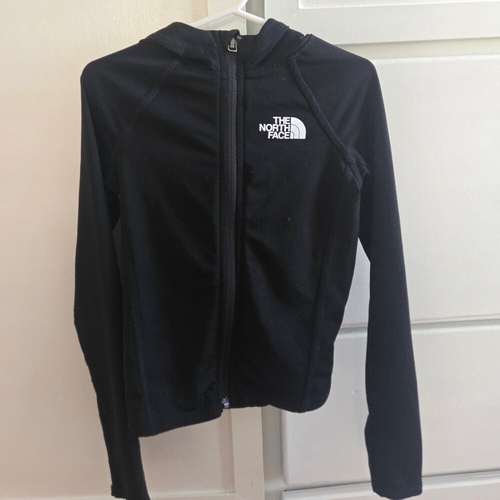 🖤 The North Face Girls Zip-Up Hoodie | UPF 40+ | Size XS | Gently Worn